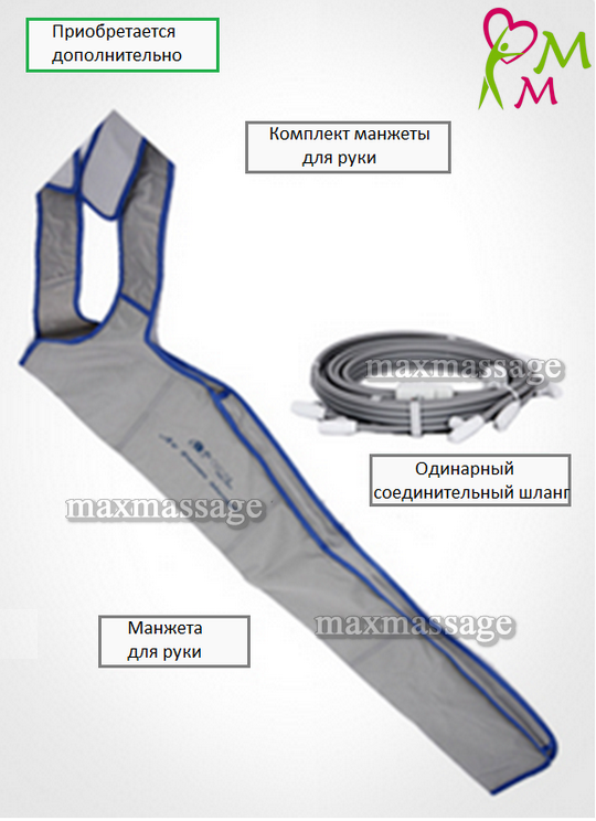 Power-Q1000 Premium аппарат для лимфодренажа и массажа (полный комплект), размер XL Power-Q1000 Premium аппарат для лимфодренажа и массажа (полный комплект), размер XL