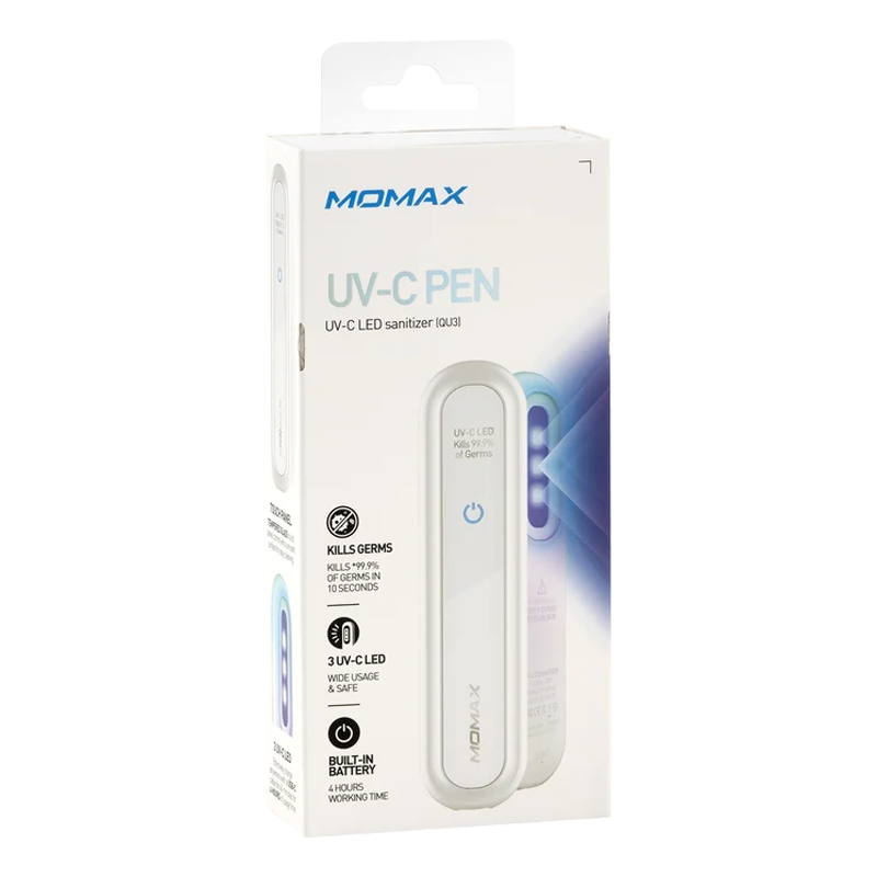 Ультрафиолетовая лампа Momax UV-C Pen Sanitizer Белая Ультрафиолетовая лампа Momax UV-C Pen Sanitizer Белая