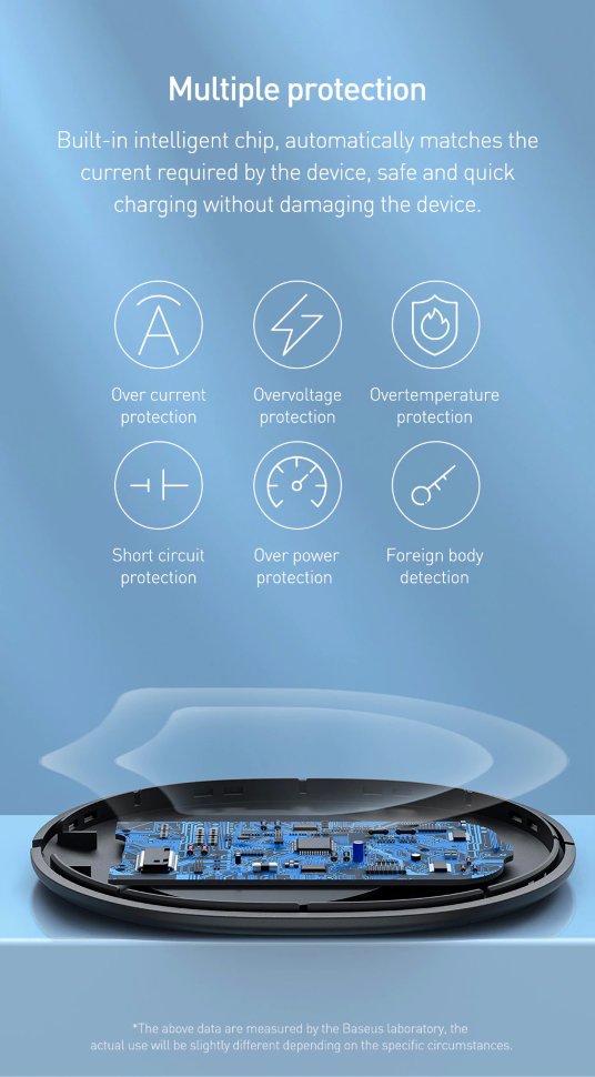 Беспроводная зарядка Baseus Jelly 15W Черная Беспроводная зарядка Baseus Jelly 15W Черная