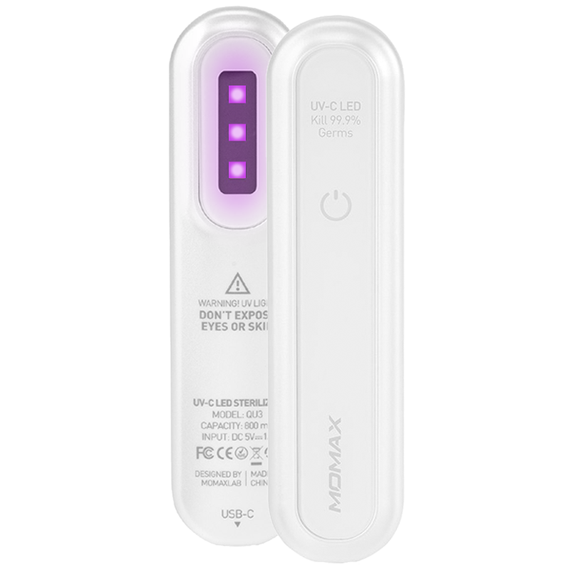 Ультрафиолетовая лампа Momax UV-C Pen Sanitizer Белая Ультрафиолетовая лампа Momax UV-C Pen Sanitizer Белая