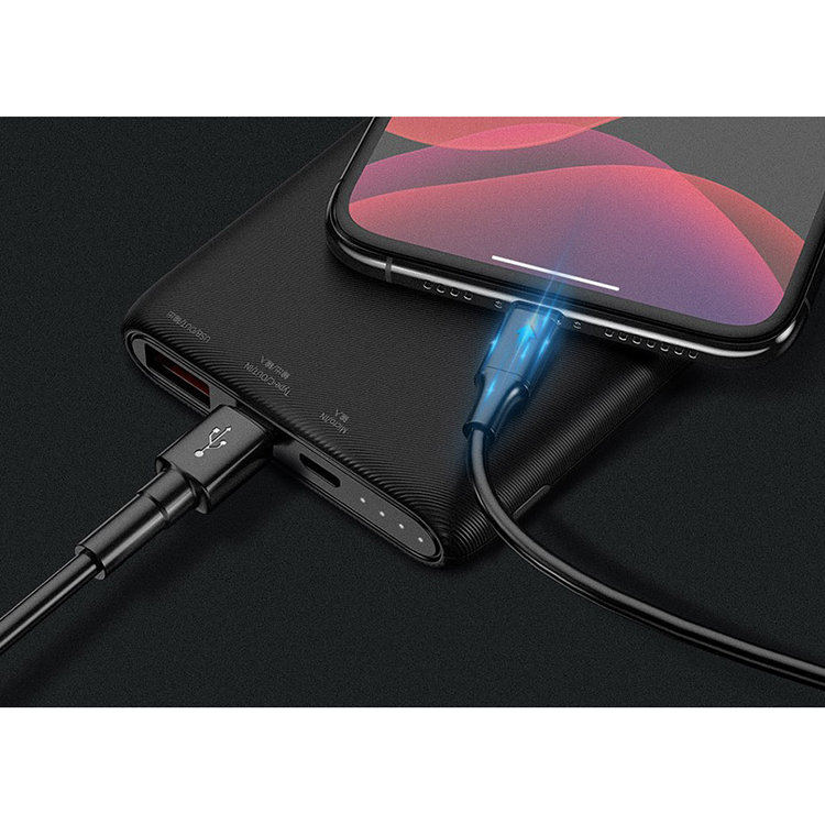 Внешний аккумулятор Baseus Bipow PD+QC 10000mAh 18W Чёрный Внешний аккумулятор Baseus Bipow PD+QC 10000mAh 18W Чёрный