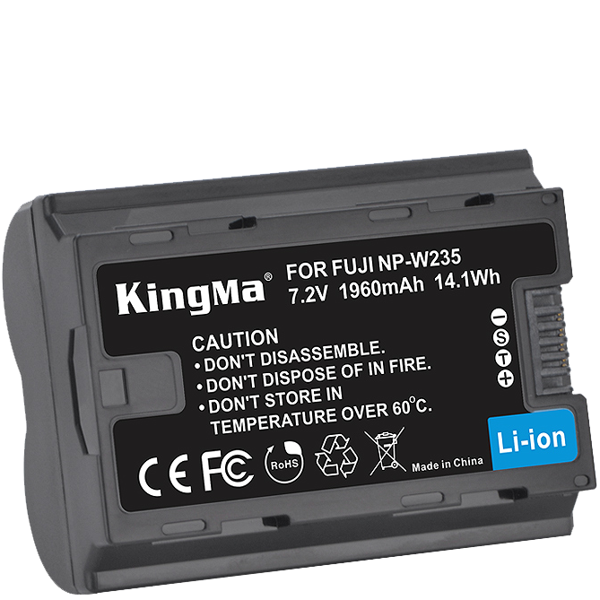 Аккумулятор KingMa NP-W235 1960mAh Аккумулятор KingMa NP-W235 1960mAh