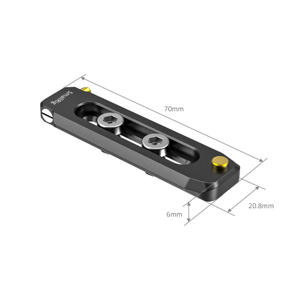 Крепление SmallRig BUN2483B Low-profile NATO Rail 70мм Крепление SmallRig BUN2483B Low-profile NATO Rail 70мм