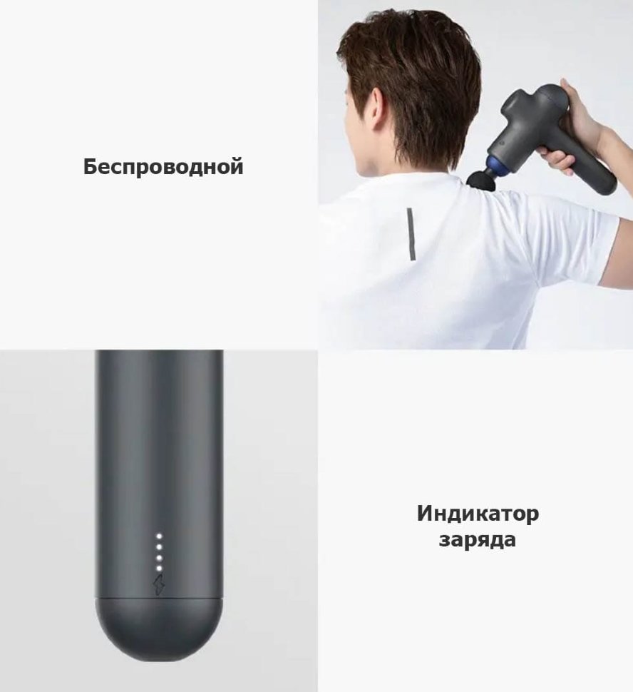 Массажер Yunmai Massage Fascia Gun Массажер Yunmai Massage Fascia Gun
