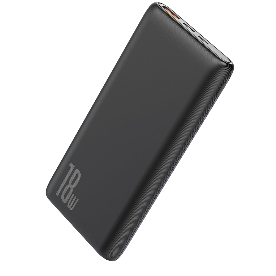 Внешний аккумулятор Baseus Bipow PD+QC 10000mAh 18W Чёрный Внешний аккумулятор Baseus Bipow PD+QC 10000mAh 18W Чёрный