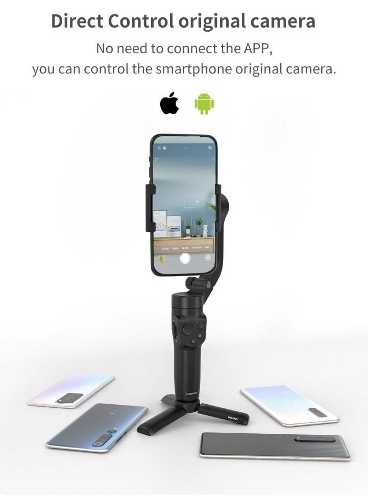 Стабилизатор Feiyu Vlog pocket2 Чёрный Стабилизатор Feiyu Vlog pocket2 Чёрный