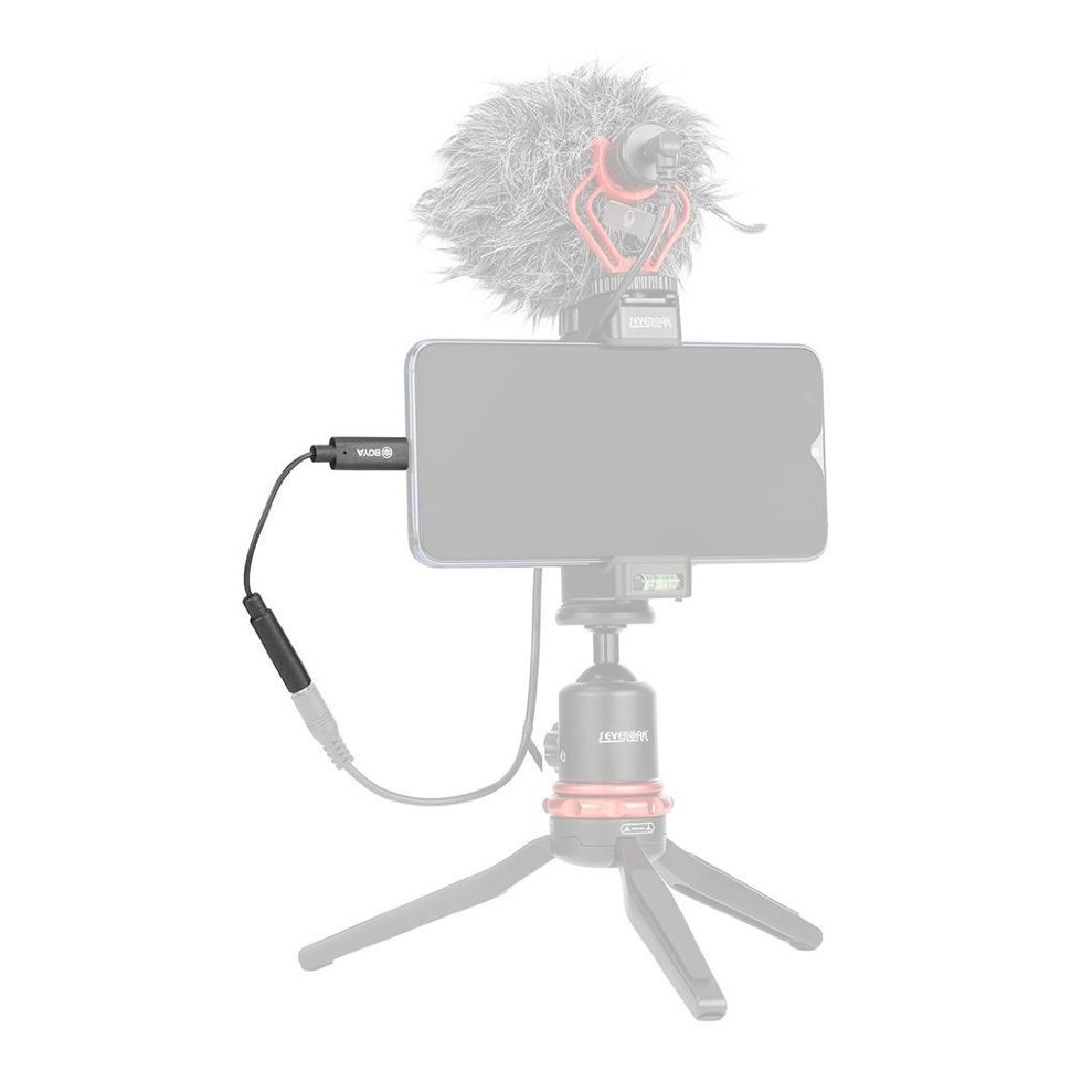 Адаптер BOYA BY-K4 mini Jack TRS - Type-C Адаптер BOYA BY-K4 mini Jack TRS - Type-C