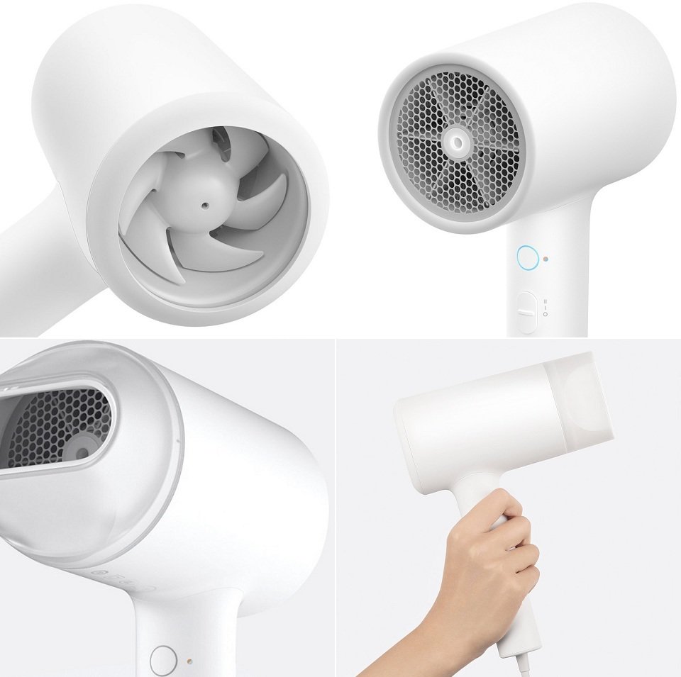 Фен Xiaomi Mijia Water Ion Hair Dryer 1800W Белый Фен Xiaomi Mijia Water Ion Hair Dryer 1800W Белый