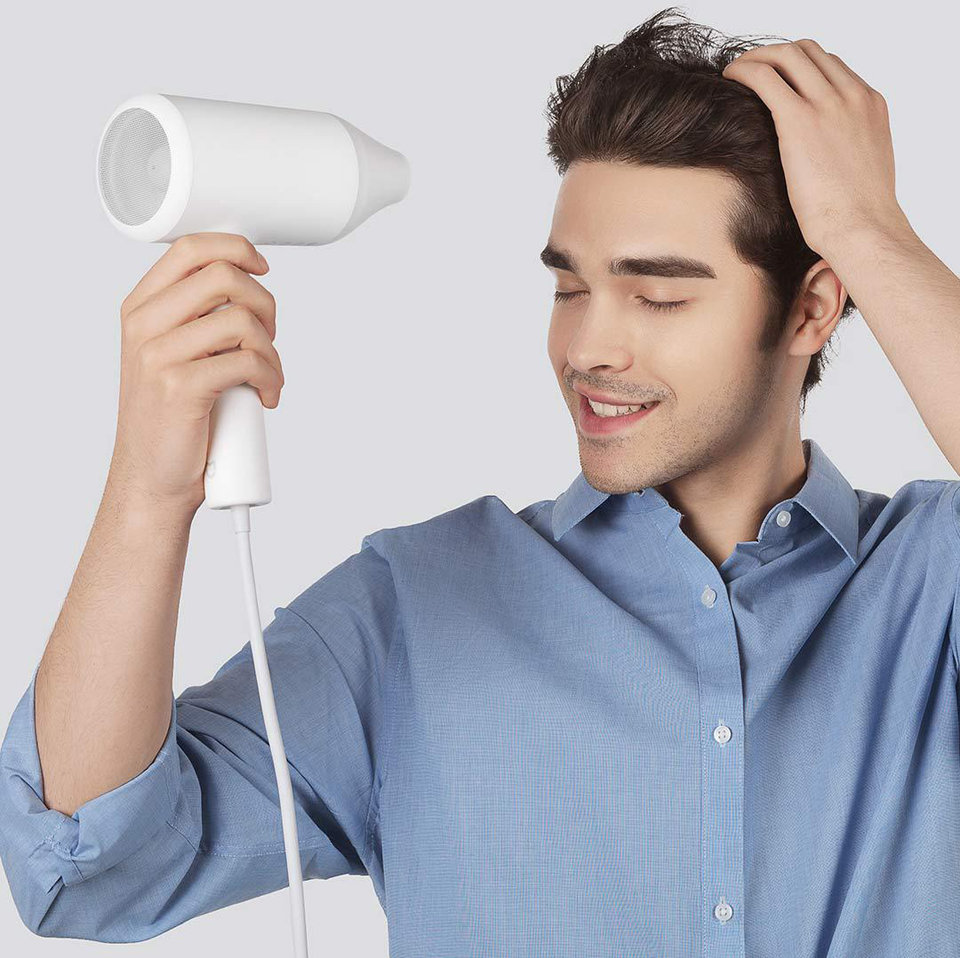 Фен Xiaomi Mijia Water Ion Hair Dryer 1800W Белый Фен Xiaomi Mijia Water Ion Hair Dryer 1800W Белый