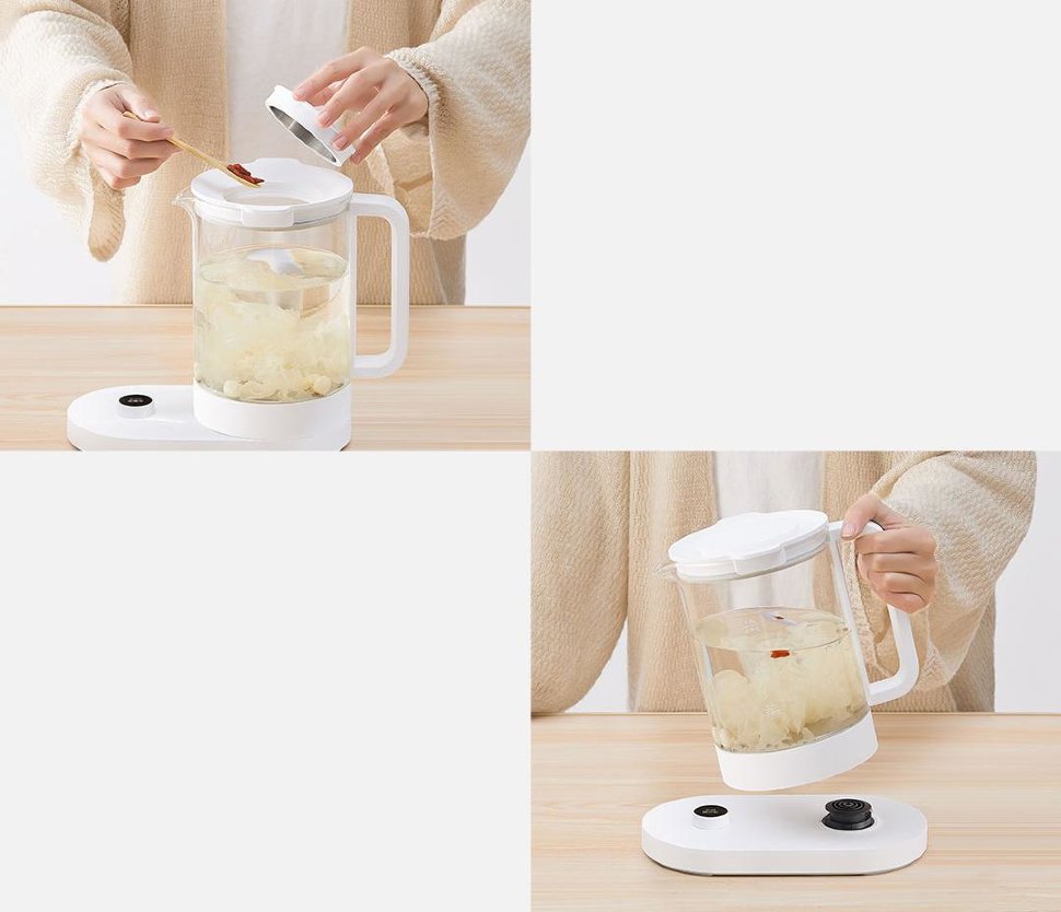 Чайник Xiaomi Mijia Multifunctional Electric Cooker 1.5л Белый Чайник Xiaomi Mijia Multifunctional Electric Cooker 1.5л Белый