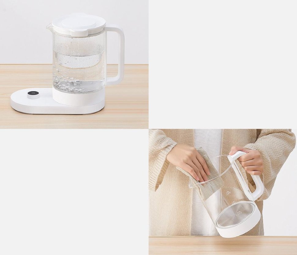 Чайник Xiaomi Mijia Multifunctional Electric Cooker 1.5л Белый Чайник Xiaomi Mijia Multifunctional Electric Cooker 1.5л Белый