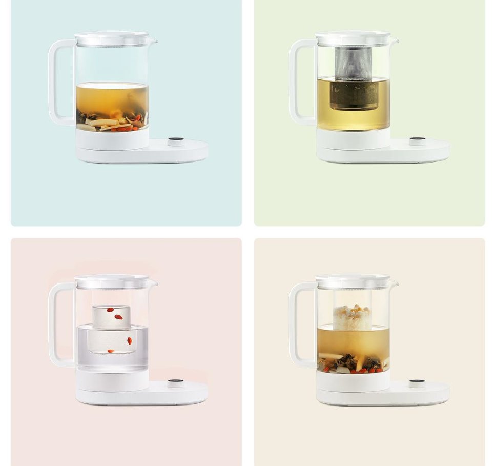 Чайник Xiaomi Mijia Multifunctional Electric Cooker 1.5л Белый Чайник Xiaomi Mijia Multifunctional Electric Cooker 1.5л Белый