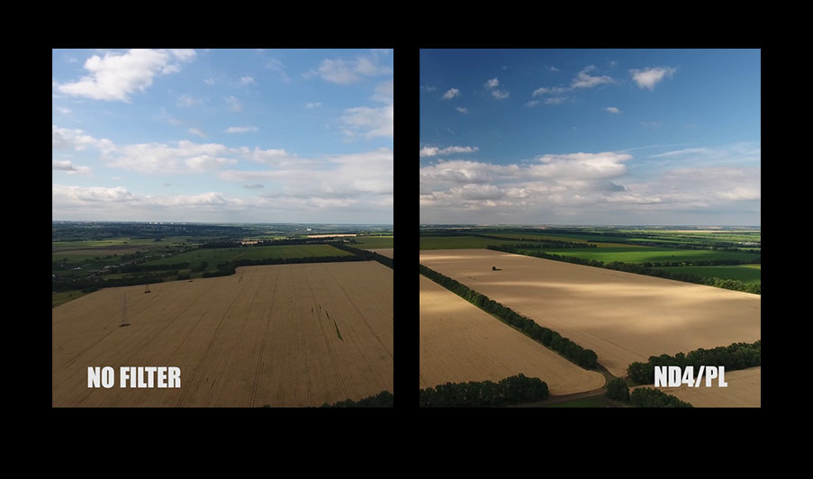 Светофильтр Freewell ND4/PL для DJI Mavic Air 2 Светофильтр Freewell ND4/PL для DJI Mavic Air 2