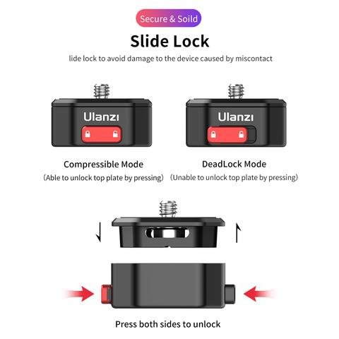 Быстросъёмная площадка Ulanzi Claw Быстросъёмная площадка Ulanzi Claw