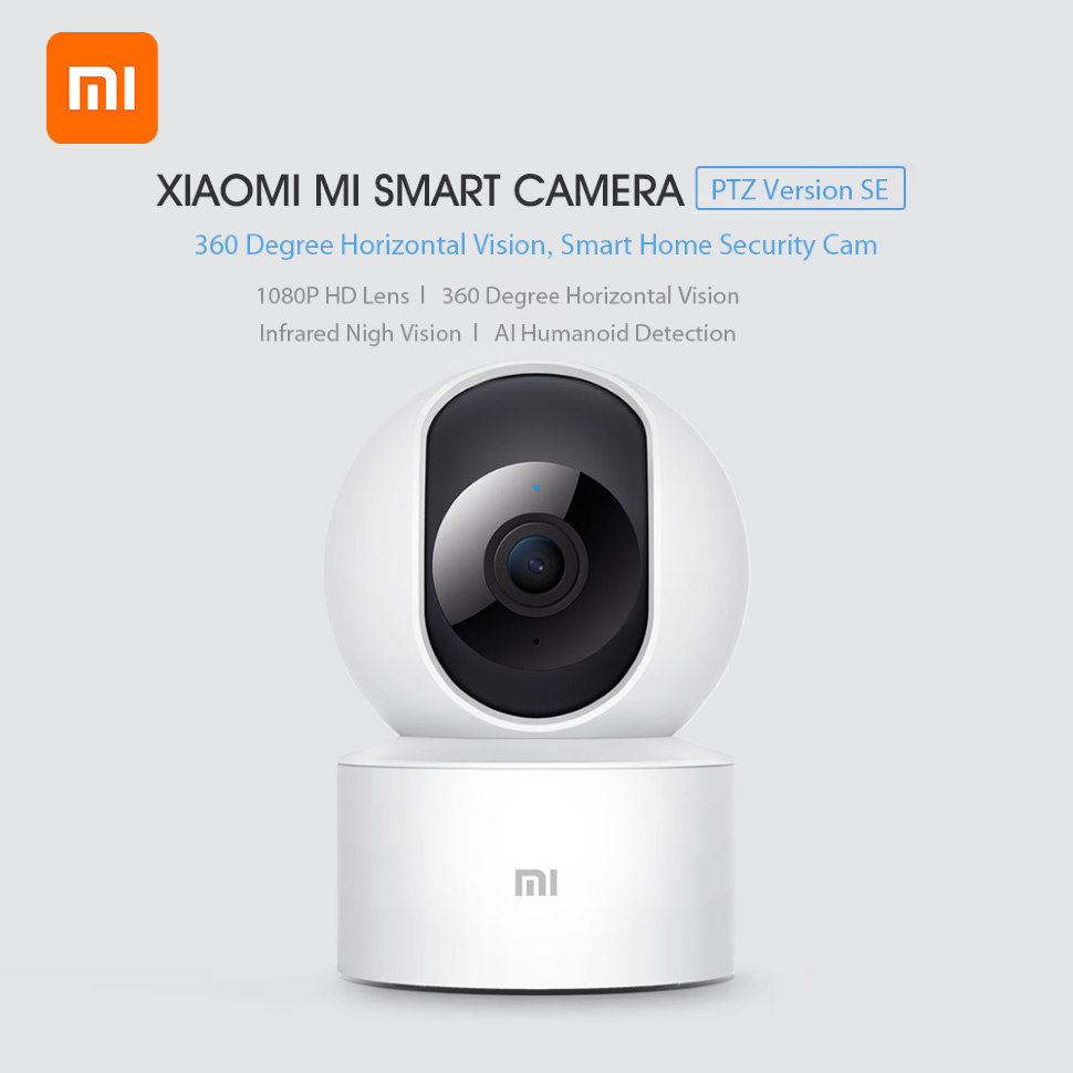 IP-камера Xiaomi Mi Mijia Smart Camera SE (PTZ Version) IP-камера Xiaomi Mi Mijia Smart Camera SE (PTZ Version)