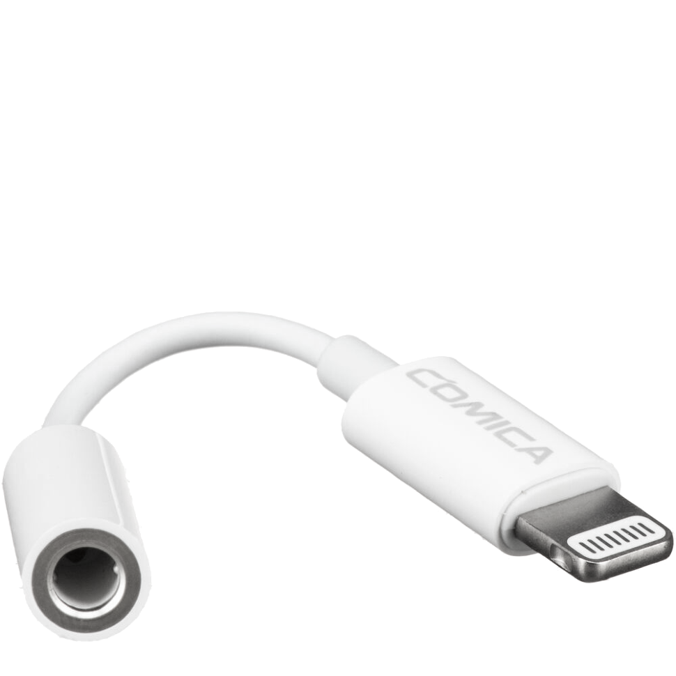 Аудиоадаптер CoMica CVM-SPX-MI TRRS - Lightning Аудиоадаптер CoMica CVM-SPX-MI TRRS - Lightning