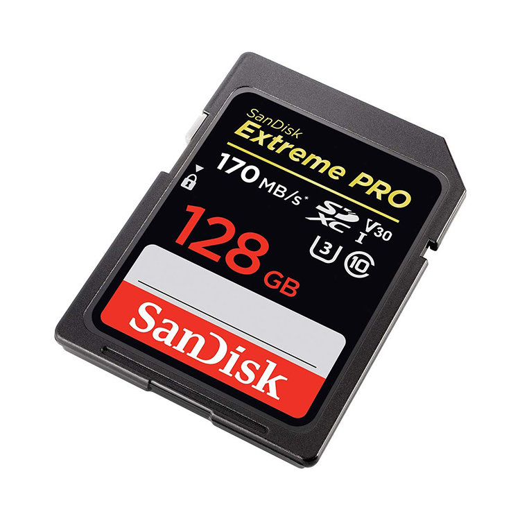 Карта памяти Sandisk Extreme Pro SDXC Card 128GB V30 UHS- I U3 Карта памяти Sandisk Extreme Pro SDXC Card 128GB V30 UHS- I U3