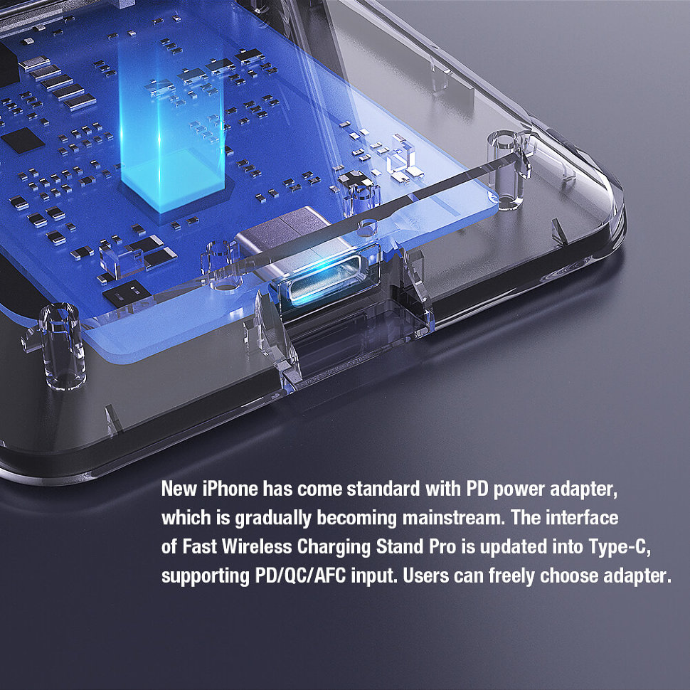 Беспроводная зарядка Nillkin Charging Stand Pro 15W Беспроводная зарядка Nillkin Charging Stand Pro 15W