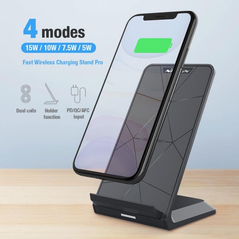 Беспроводная зарядка Nillkin Charging Stand Pro 15W Беспроводная зарядка Nillkin Charging Stand Pro 15W