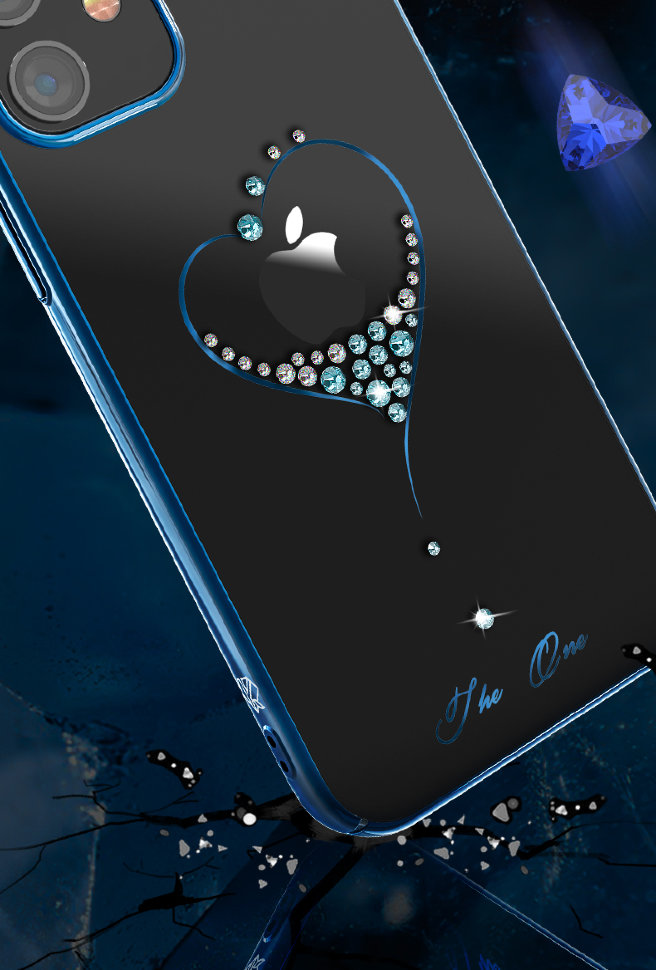 Чехол PQY Wish для iPhone 12/12 Pro Синий Чехол PQY Wish для iPhone 12/12 Pro Синий