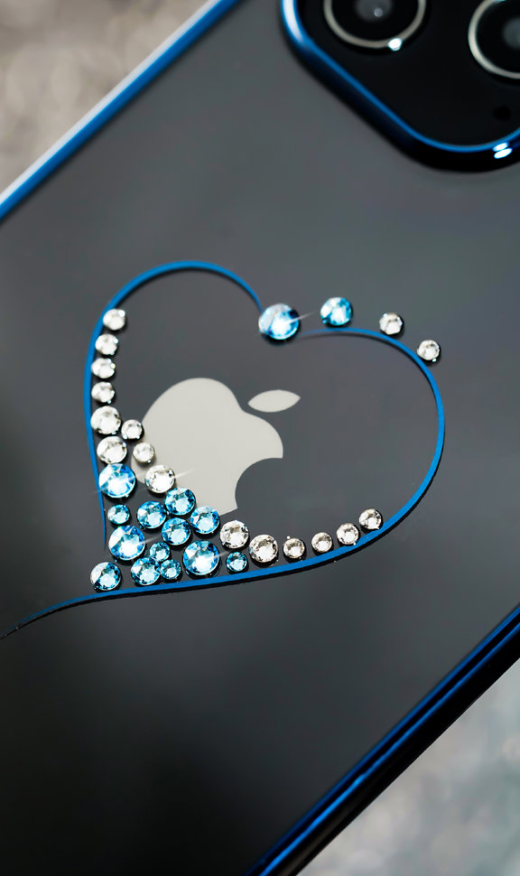 Чехол PQY Wish для iPhone 12/12 Pro Синий Чехол PQY Wish для iPhone 12/12 Pro Синий