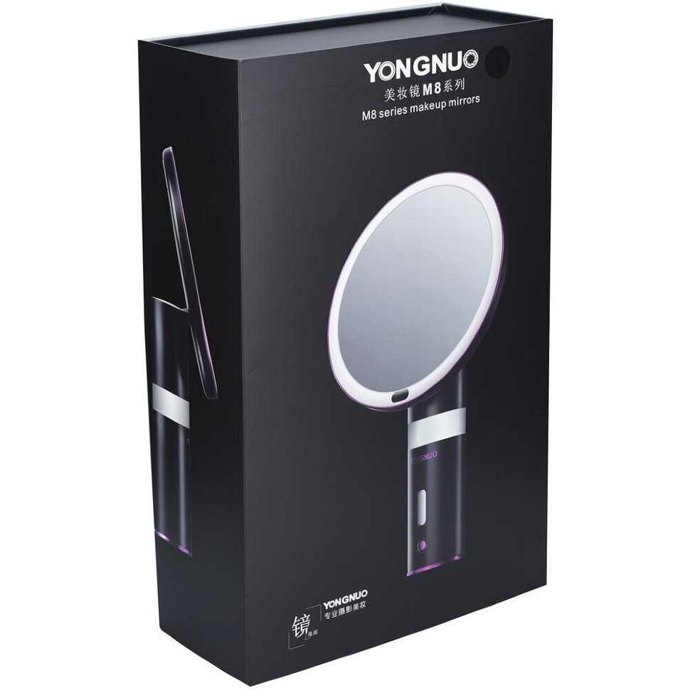 Косметическое зеркало YongNuo M8 с LED подсветкой Косметическое зеркало YongNuo M8 с LED подсветкой