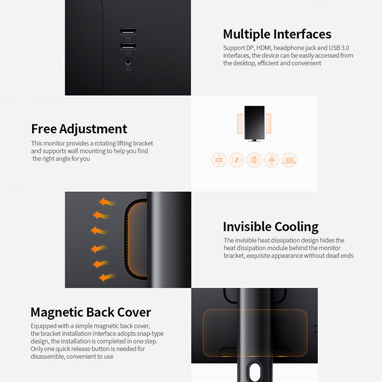 Монитор Xiaomi 2K Gaming Monitor 27" 165Hz Монитор Xiaomi 2K Gaming Monitor 27" 165Hz