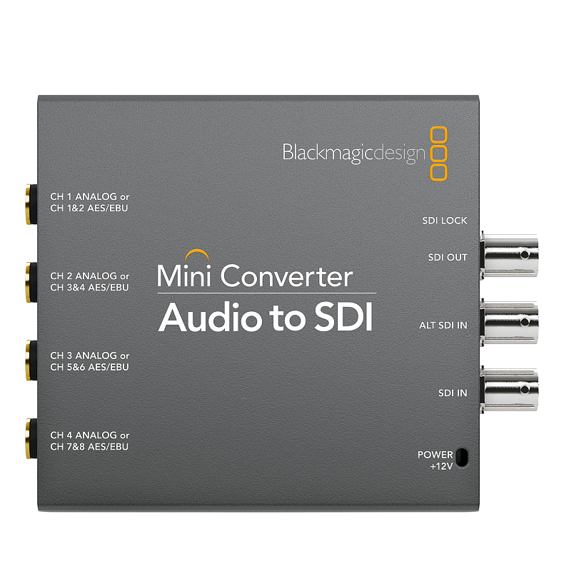 Мини конвертер Blackmagic Mini Converter Audio - SDI Мини конвертер Blackmagic Mini Converter Audio - SDI