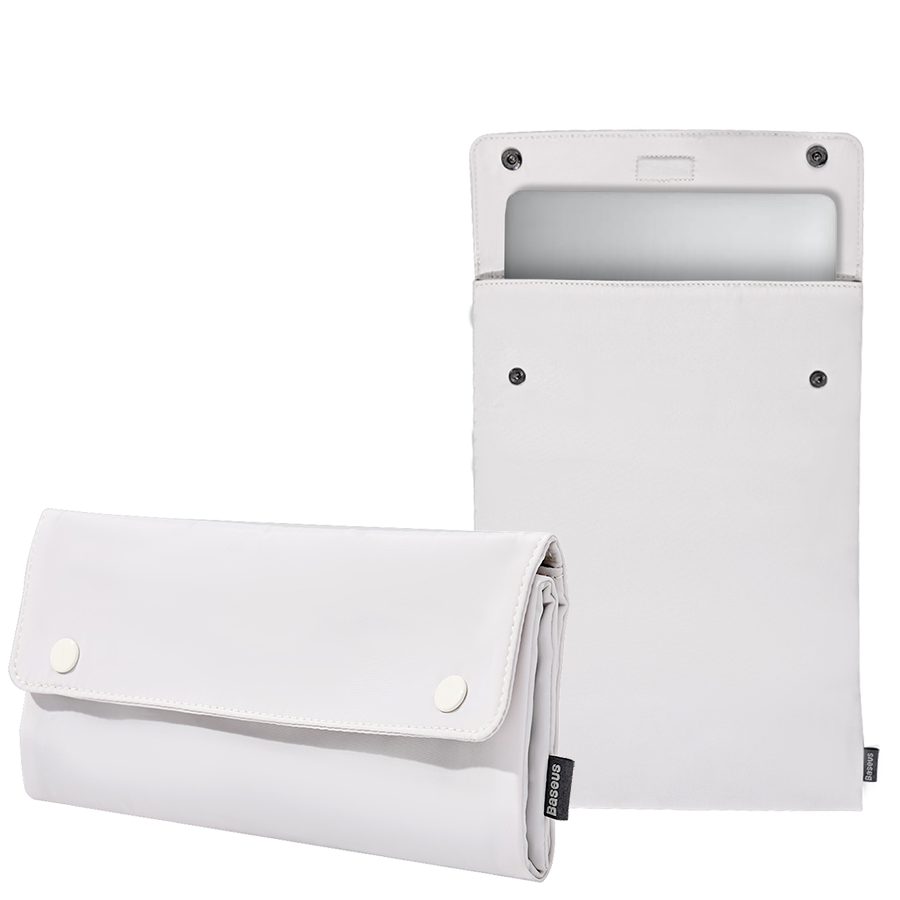 Чехол Baseus Folding Sleeve для планшета/ноутбука 13" Кремово-белый Чехол Baseus Folding Sleeve для планшета/ноутбука 13" Кремово-белый