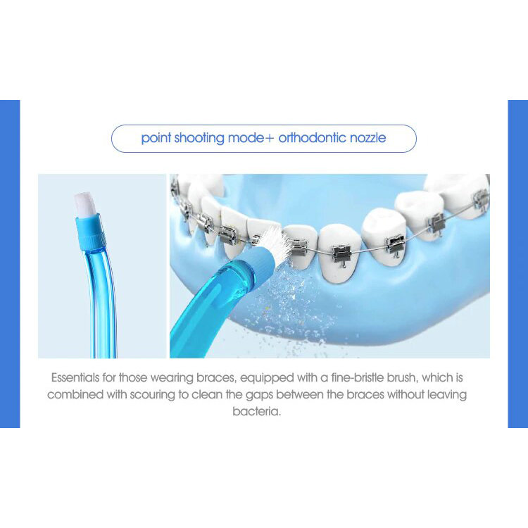 Ирригатор Soocas W3 Pro Голубой + 4 насадки Ирригатор Soocas W3 Pro Голубой + 4 насадки