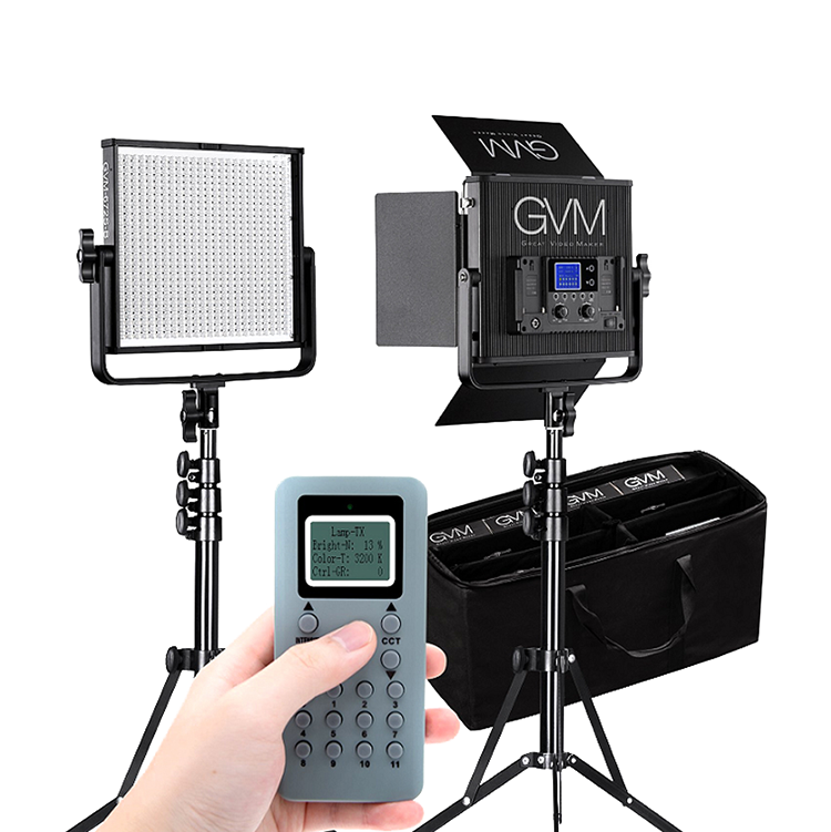 Комплект осветителей GVM 672S (2шт)