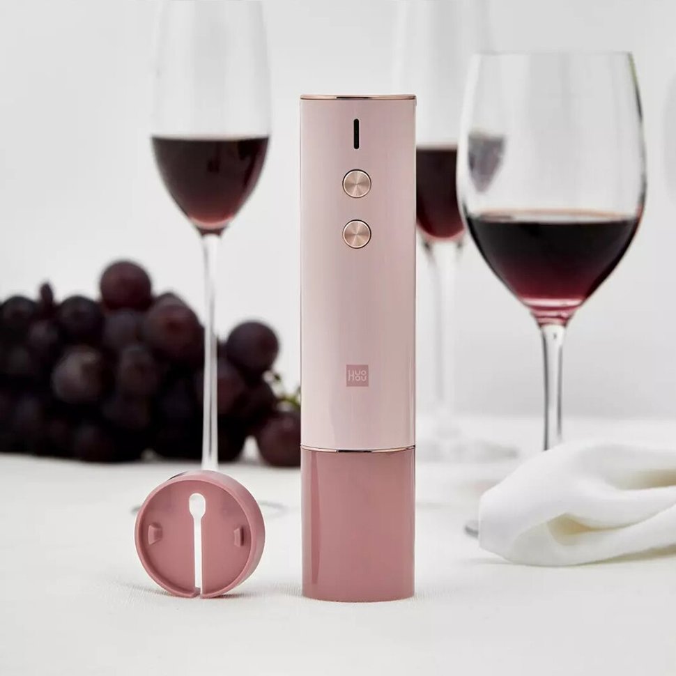Штопор электрический HuoHou HU0120 Wine Electric Opener Чёрный Штопор электрический HuoHou HU0120 Wine Electric Opener Чёрный