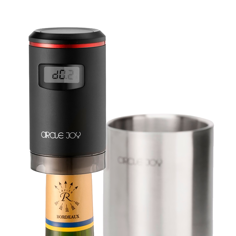 Вакуумная пробка для вина Circle Joy Electric Vacuum Stopper Вакуумная пробка для вина Circle Joy Electric Vacuum Stopper