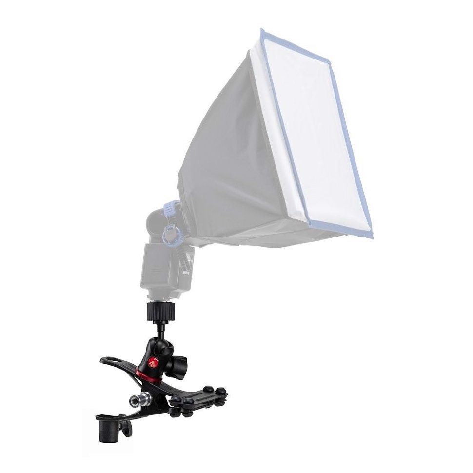 Зажим Manfrotto 175F-2 с холодным башмаком Зажим Manfrotto 175F-2 с холодным башмаком