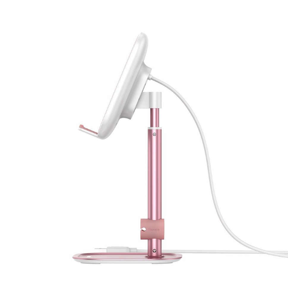 Беспроводная зарядка Baseus Literary Youth Desktop Bracket Розовое золото Беспроводная зарядка Baseus Literary Youth Desktop Bracket Розовое золото
