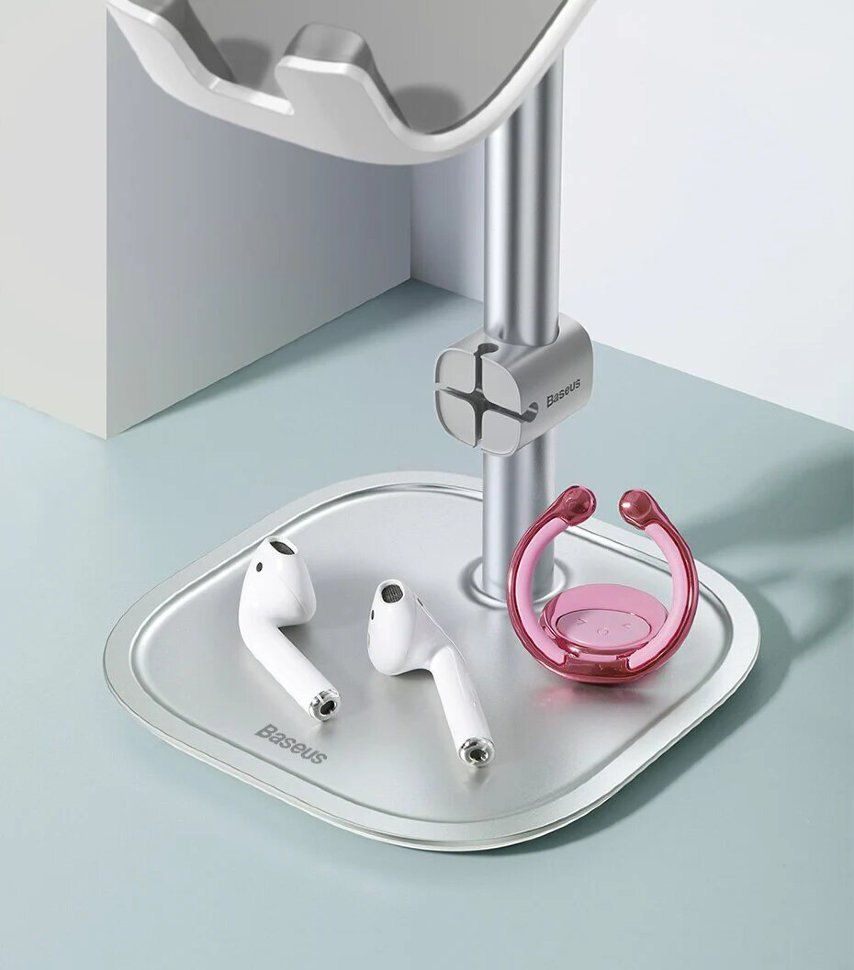 Беспроводная зарядка Baseus Literary Youth Desktop Bracket Розовое золото Беспроводная зарядка Baseus Literary Youth Desktop Bracket Розовое золото