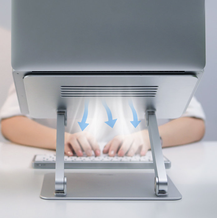 Подставка для ноутбука Nillkin ProDesk Adjustable Laptop Stand Серая Подставка для ноутбука Nillkin ProDesk Adjustable Laptop Stand Серая