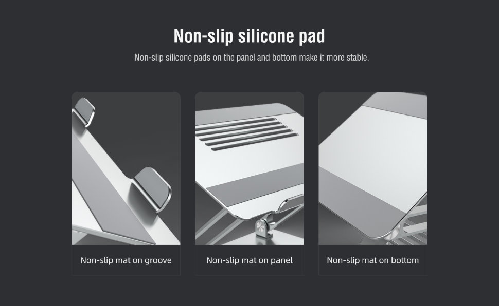 Подставка для ноутбука Nillkin ProDesk Adjustable Laptop Stand Серая Подставка для ноутбука Nillkin ProDesk Adjustable Laptop Stand Серая