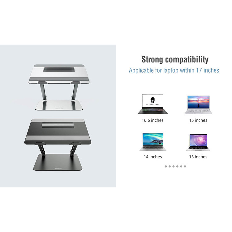 Подставка для ноутбука Nillkin ProDesk Adjustable Laptop Stand Серая Подставка для ноутбука Nillkin ProDesk Adjustable Laptop Stand Серая