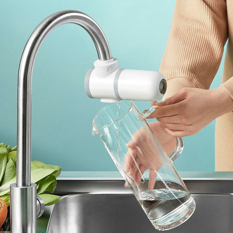 Фильтр насадка на кран Xiaomi Mijia Faucet Water Purifier Белый Фильтр насадка на кран Xiaomi Mijia Faucet Water Purifier Белый