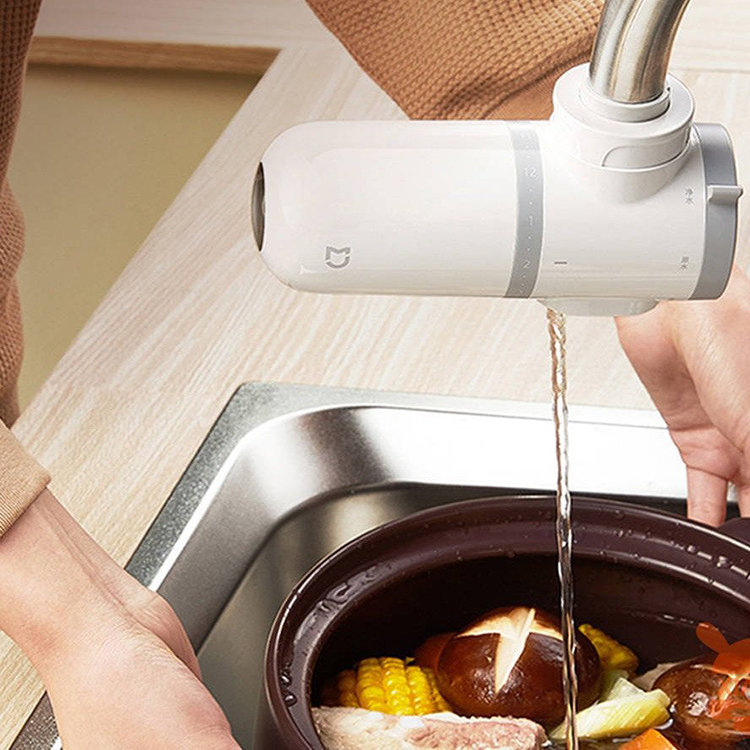 Фильтр насадка на кран Xiaomi Mijia Faucet Water Purifier Белый Фильтр насадка на кран Xiaomi Mijia Faucet Water Purifier Белый