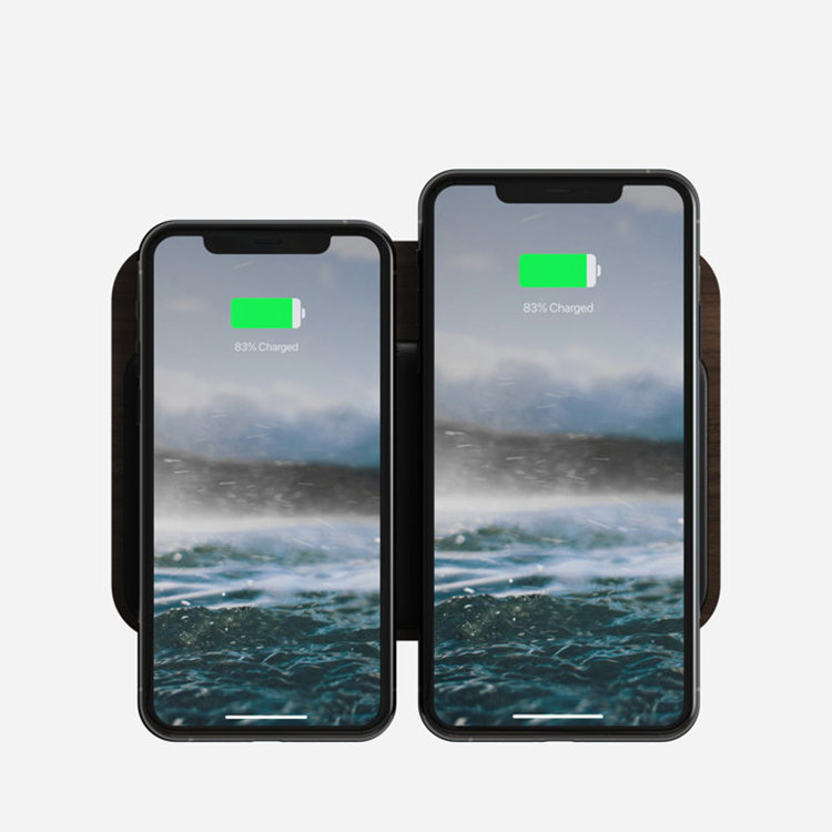 Хаб с беспроводной зарядкой Nomad Base Station Дерево Хаб с беспроводной зарядкой Nomad Base Station Дерево