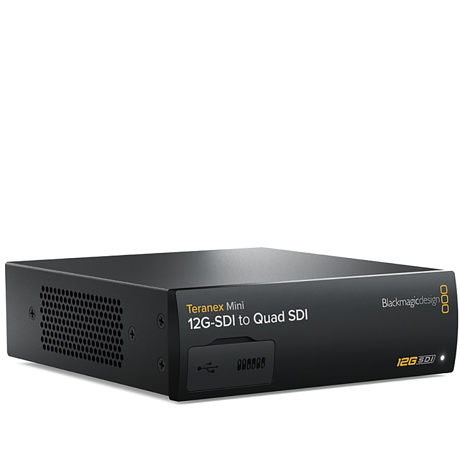 Видеоконвертер Blackmagic Teranex Mini 12G-SDI - Quad SDI Видеоконвертер Blackmagic Teranex Mini 12G-SDI - Quad SDI