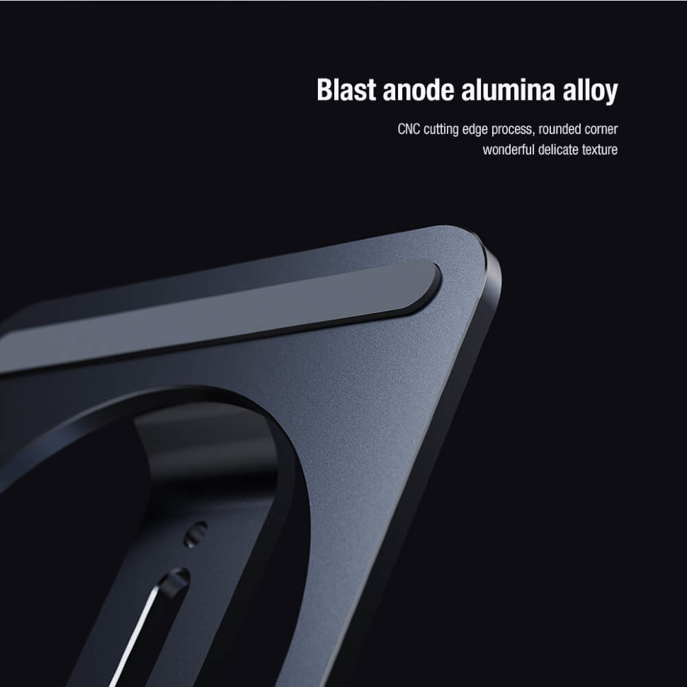 Беспроводная зарядка Nillkin PowerHold Mini 15W Серая Беспроводная зарядка Nillkin PowerHold Mini 15W Серая