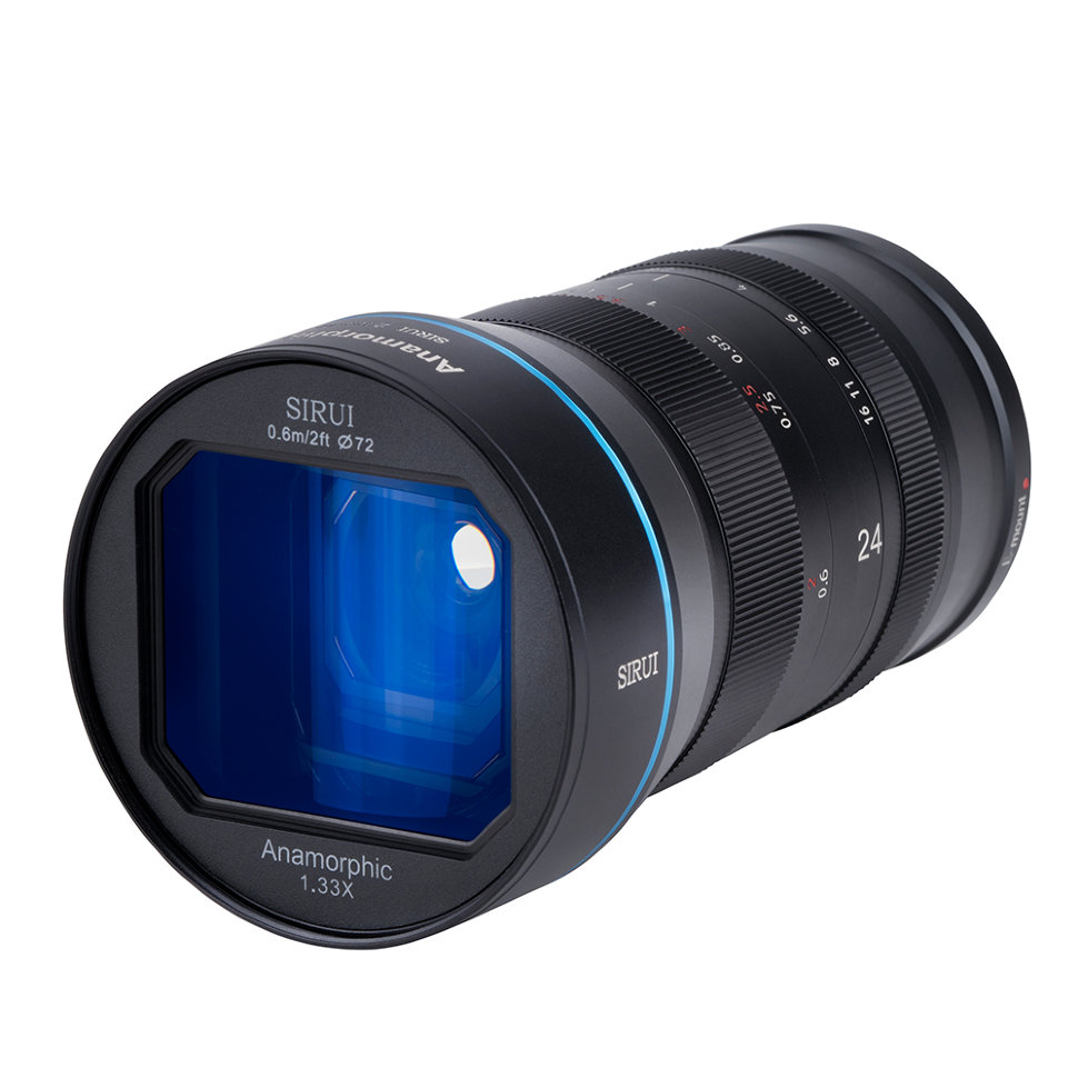 Объектив Sirui 24mm f/2.8 Anamorphic EF-M Объектив Sirui 24mm f/2.8 Anamorphic EF-M