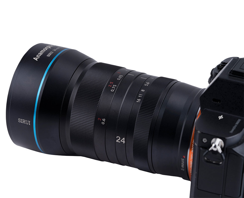 Объектив Sirui 24mm f/2.8 Anamorphic Z-mount Объектив Sirui 24mm f/2.8 Anamorphic Z-mount