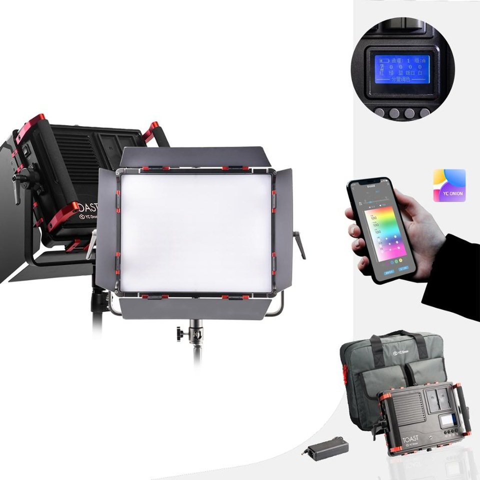 Осветитель YC Onion TOAST RGB (pro) Осветитель YC Onion TOAST RGB (pro)