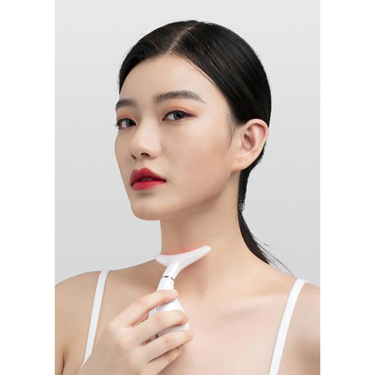 Массажер для шеи WellSkins Sonic Color Light Neck Белый Массажер для шеи WellSkins Sonic Color Light Neck Белый