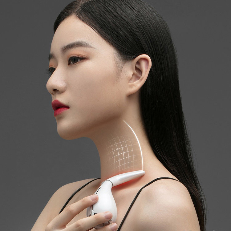 Массажер для шеи WellSkins Sonic Color Light Neck Белый Массажер для шеи WellSkins Sonic Color Light Neck Белый