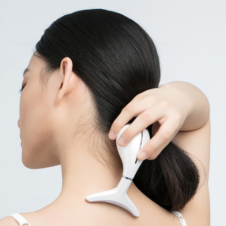 Массажер для шеи WellSkins Sonic Color Light Neck Белый Массажер для шеи WellSkins Sonic Color Light Neck Белый